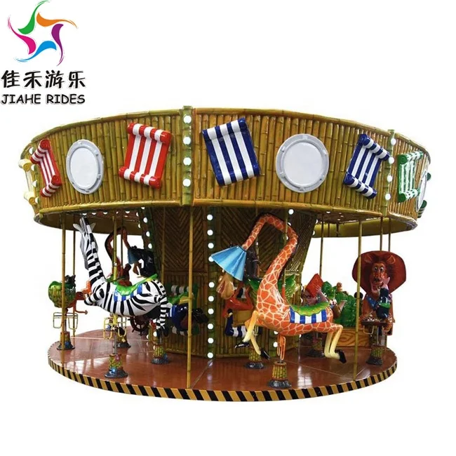 
Cheap amusement park carousel horses marry go round outdoor carousel for sale 