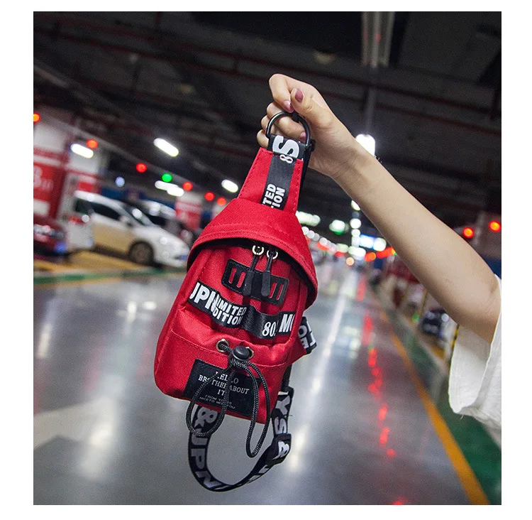 
Fashion Unisex Chest Bags Men Women Crossbody Messenger Bag 