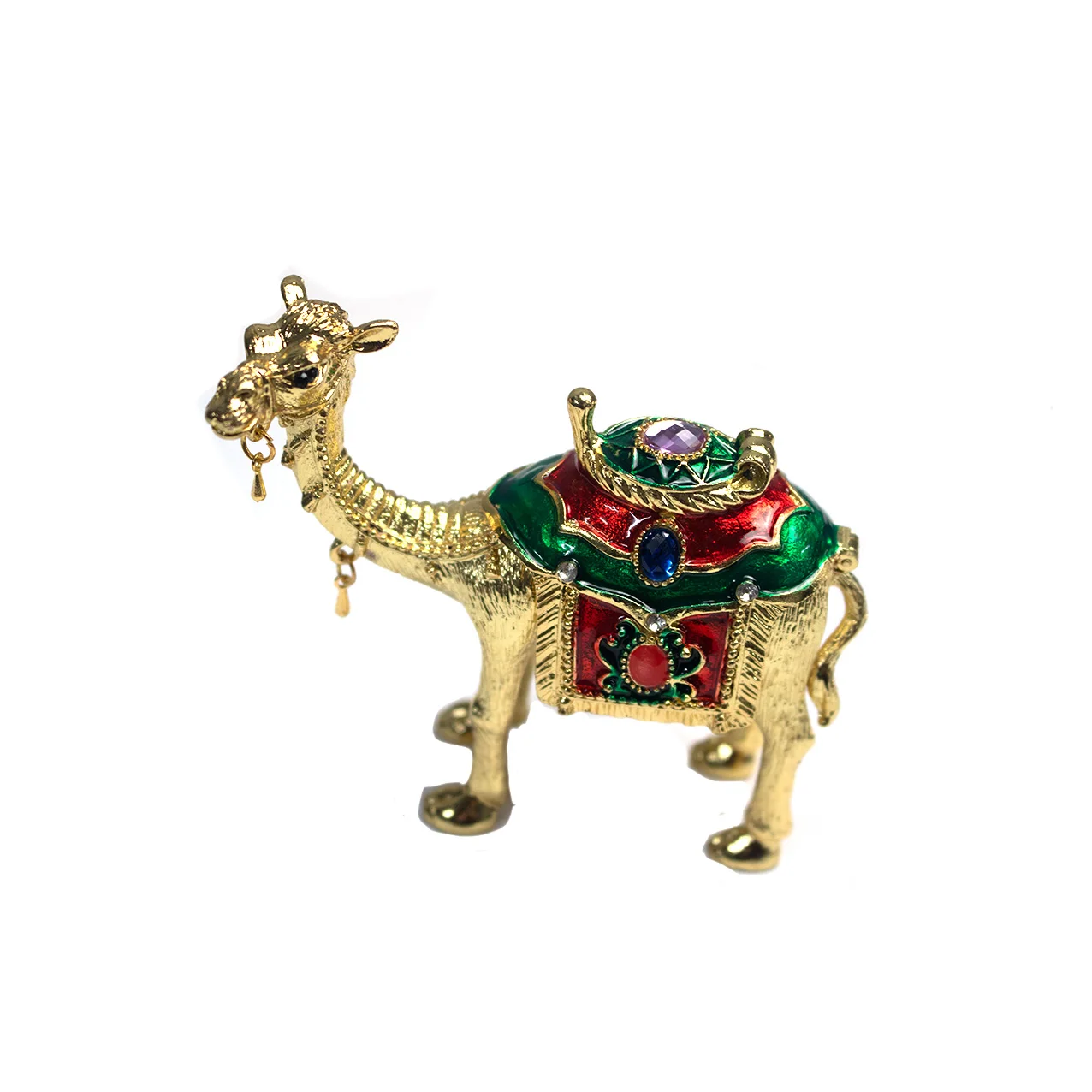 Wholesale Mum baby camel  Enamel  Metal Crafts Ornament Home table  Decoration business party  Gifts  box for jewelry