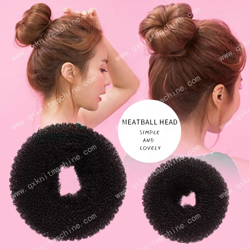 Big magic bun maker hair donut Knitting Machine