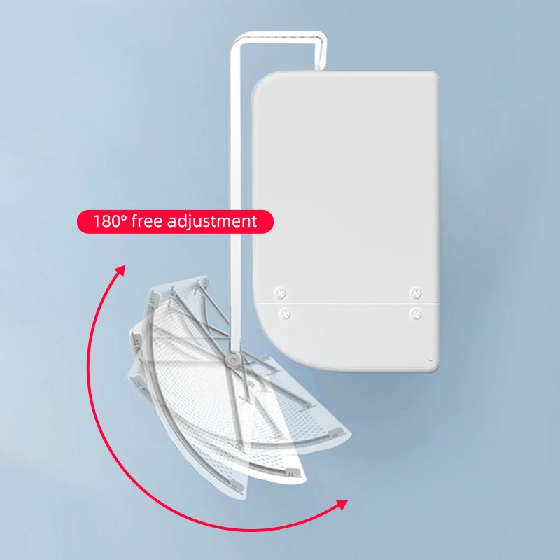 Modern 180 Degree Adjustable Air Conditioning Wind Shield Anti-Straight Blow Air Guide Cover for Wall Use