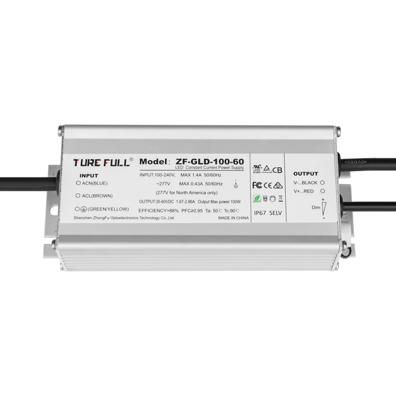 IP67 Waterproof 12V-600W LED Driver Power Supply Featuring 2A-400A & 20W-600W Outputs with IP67 Certification