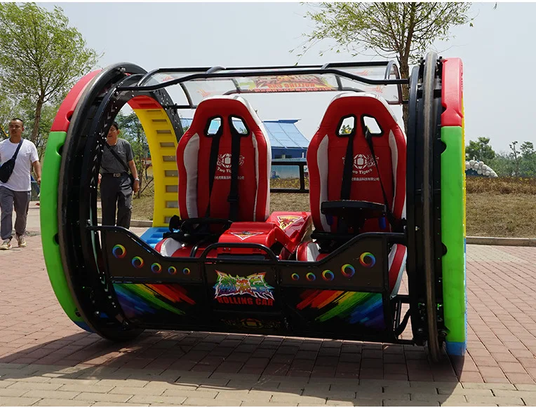 Newest black 360 degree electric moonwalk children amusement swing ride le bars happy car for sale