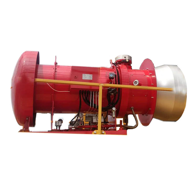 Pulverized coal burner for asphalt mixing plant
