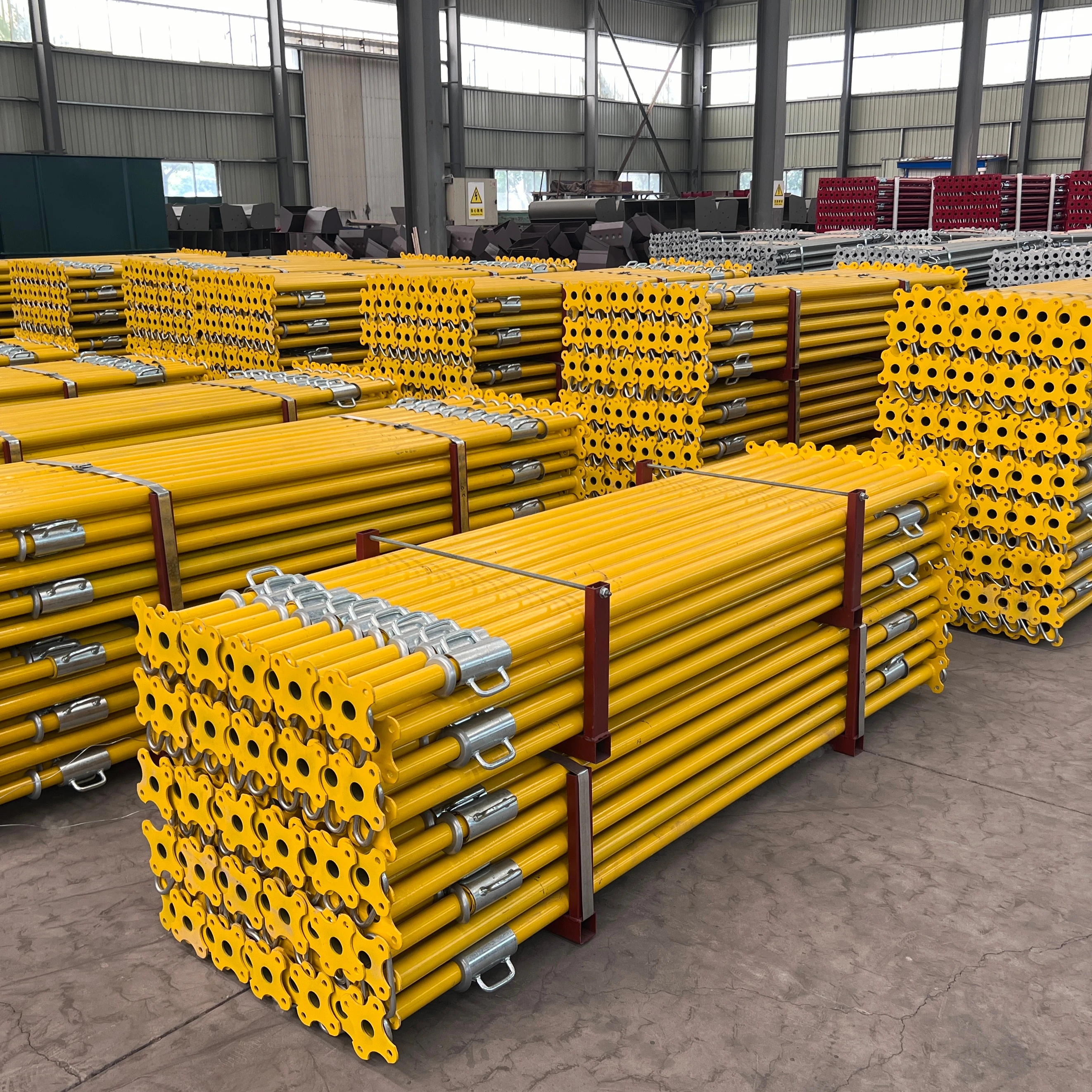 Sleeve shoring props adjustable steel scaffolding prop formwork construction concrete supports adjustable screw post jack