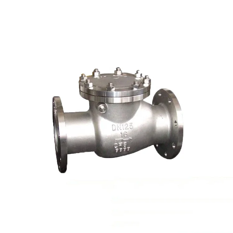 H44H-16C Swing Check Valve Horizontal Flange Check Valve Cast Steel/stainless Steel Standard General Water Gas Oil Air Ect JERI