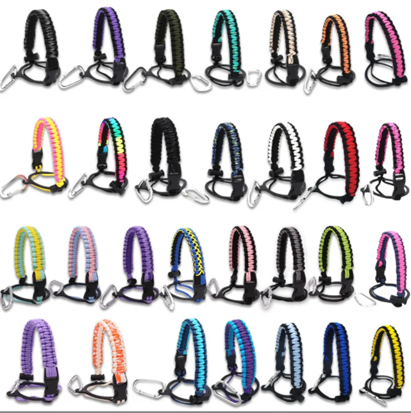 Hot Selling Vacuum Flask Water Bottle Holder Paracord Tumbler Rope Strap Handle