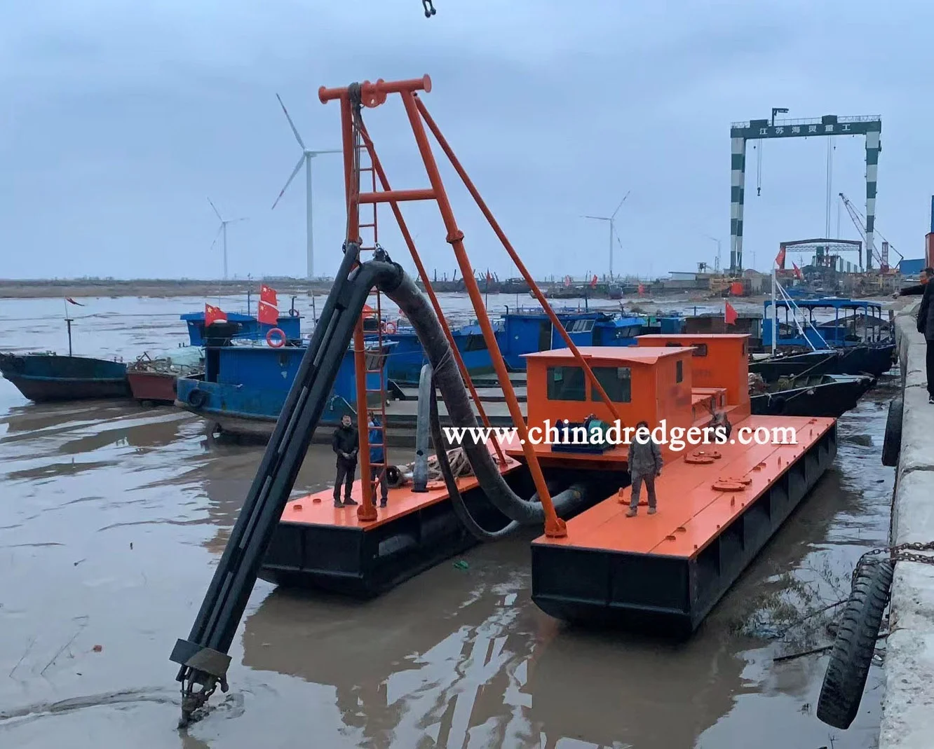2024 Hot Product 800 m3/h Jet Suction Sand Dredger for Sand Dredging