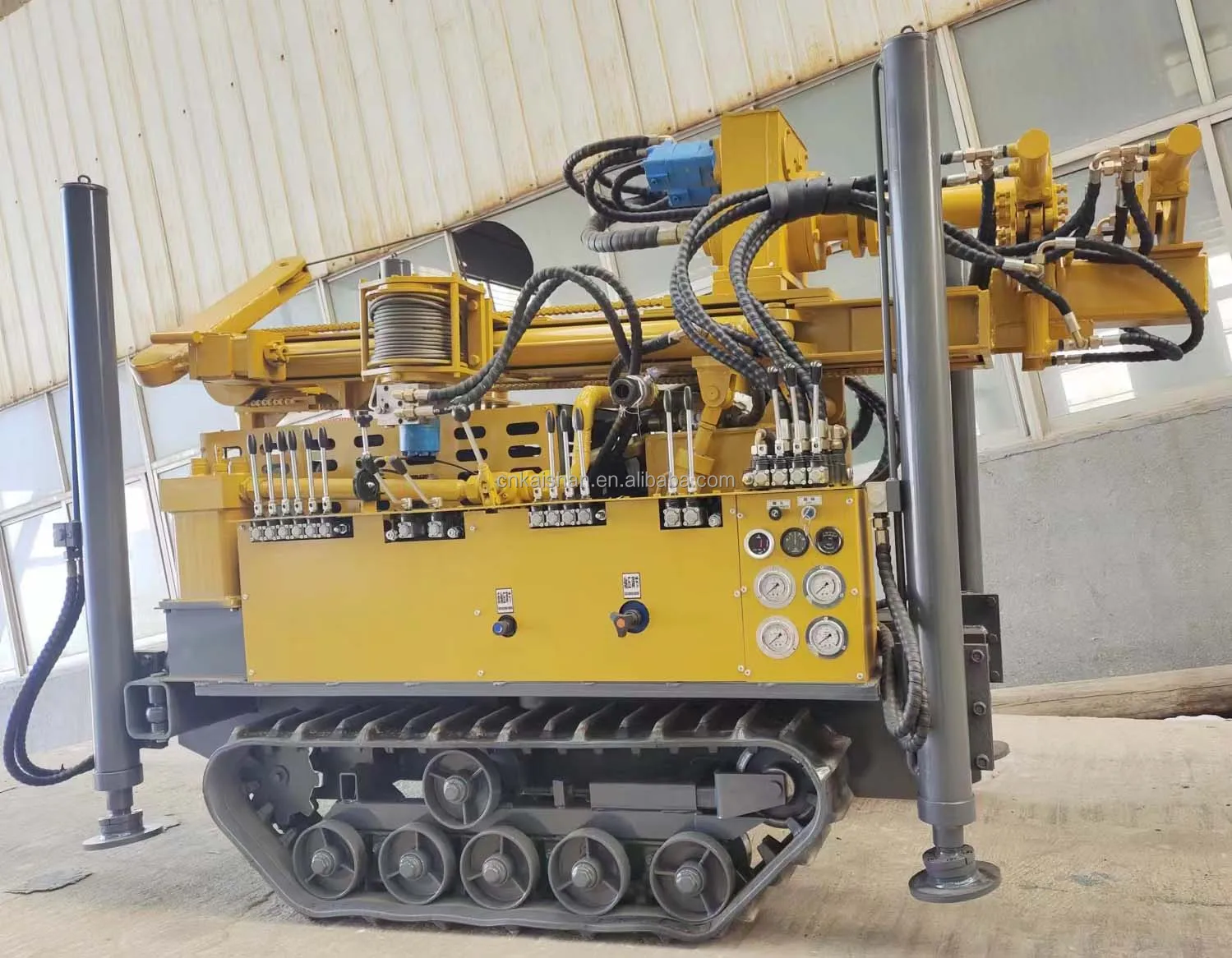 KY160 130-254mm water well drilling machine 160m mini deep well drilling machine