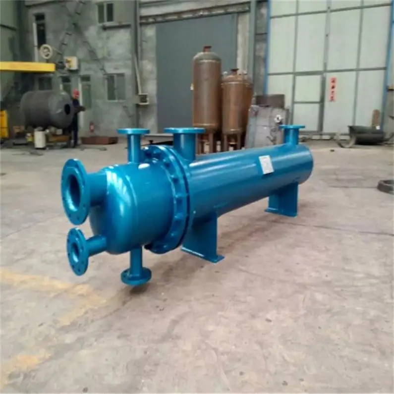 Industrial Stainless Steel Shell And Tube Condenser Water Cooled Heat Exchanger