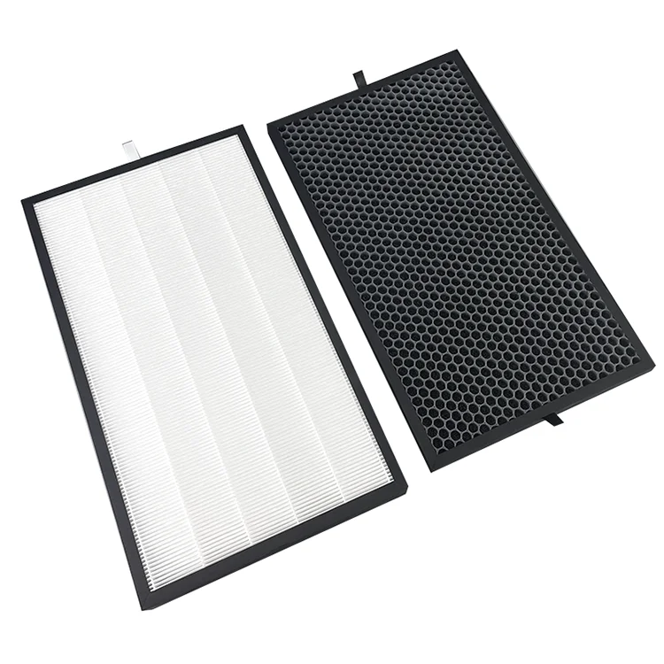AD5000 Replacement Filter Compatible with AIRDOCTOR AD5500 Purifier Removable Filters of 2 HEPA Filters and 2 Activated Carbon