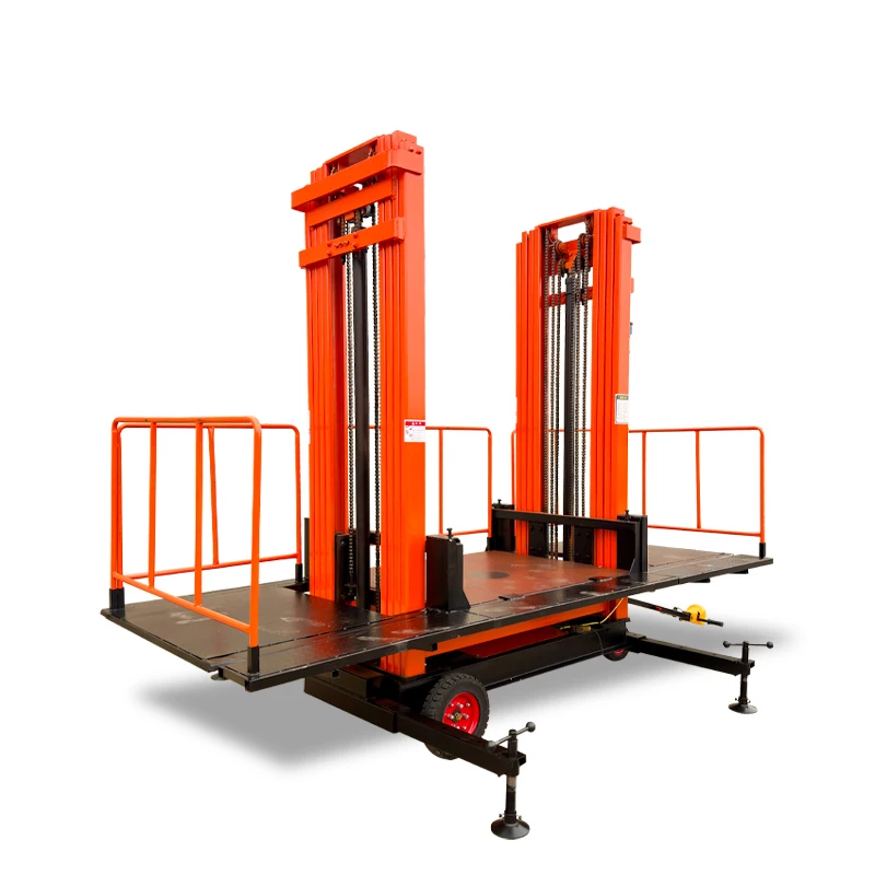 JIN YANG HU 8m electric Scaffolding lifting platform for building walls electric mansory scaffolding for construction