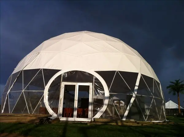 
Factory outdoor transparent tents 5m 15m 20m canopy geodesic dome tent for restaurant 
