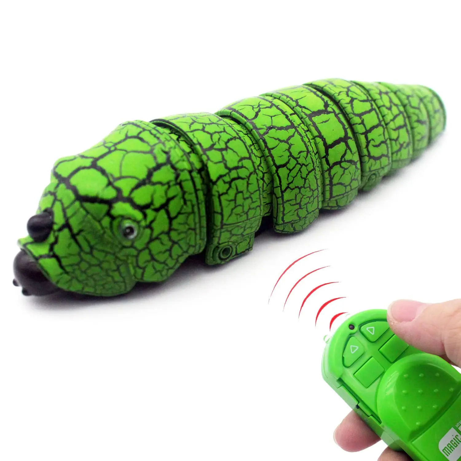 hot sale crawling insect worm rc caterpillar toy remote control animal toys for pet