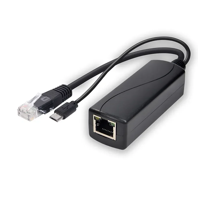 SDAPO USB0502G 10/100/1000M PoE splitter cable 5v gigabit poe splitter