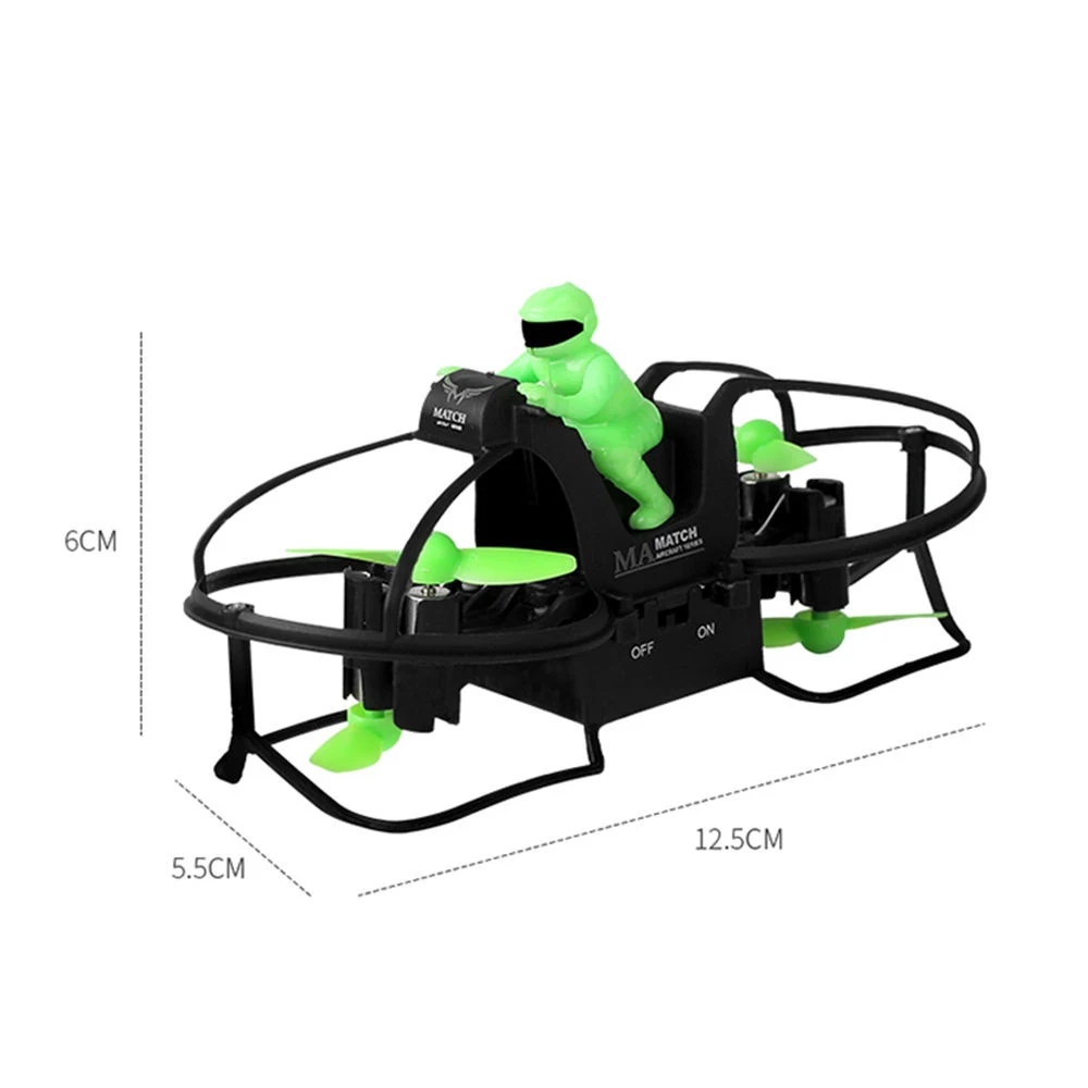 Motorcycle Gesture Control 2.4GHz Drone Auto Hovering Aircraft RC Helicopter Drone With Smart Watch Gravity Sensor Controlled