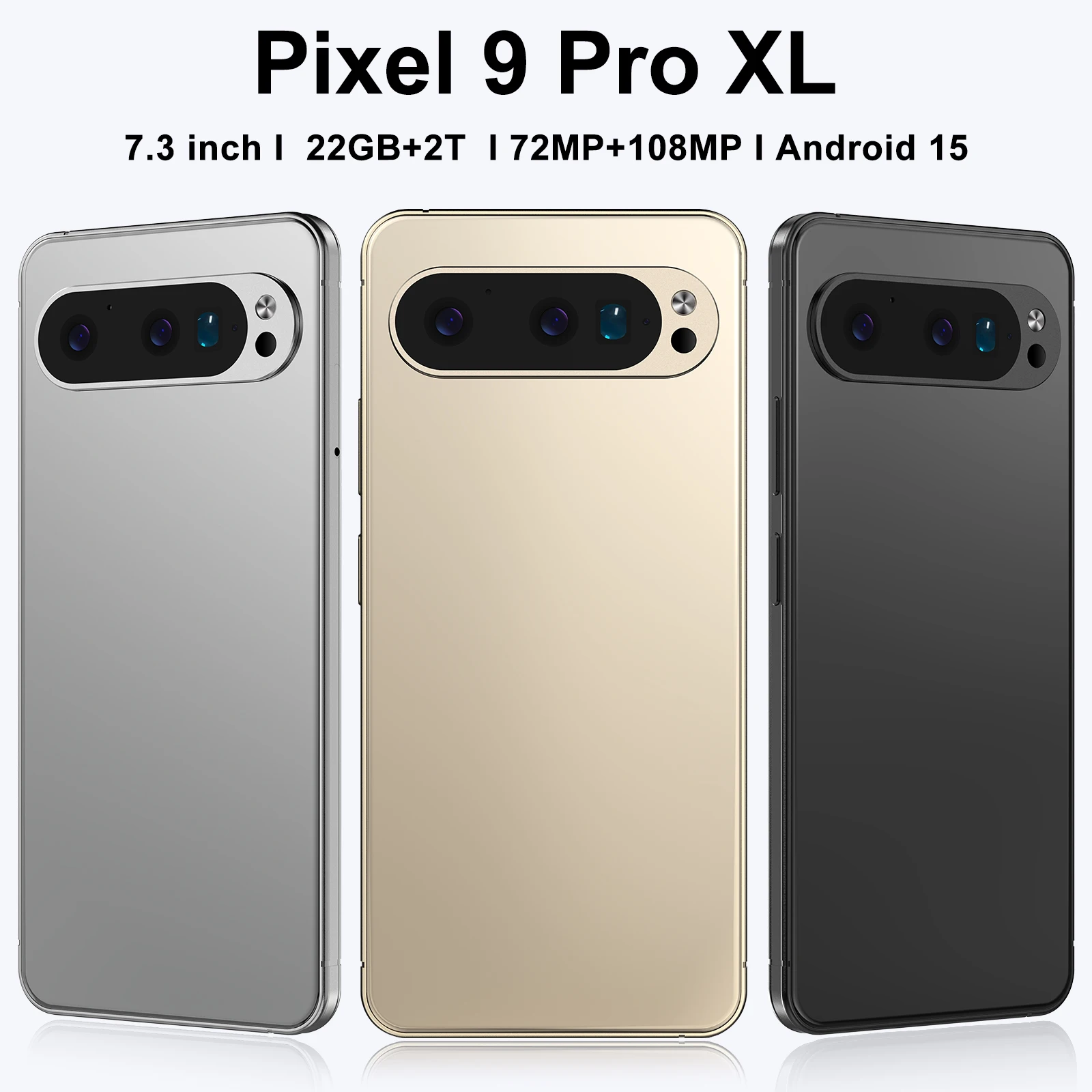 Pixel9 pro xl Android 15.0 22gram+2trom big battery LTE 5G 4G dual sim cards Smartphone global version phones