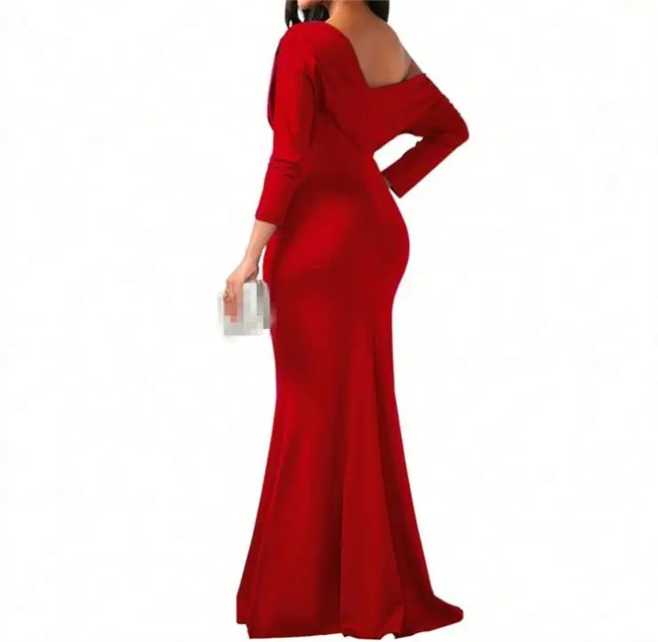 Wholesale Clothing Manufacturer Women Formal Dress Elegant Gown Dresses Plus Size Evening Dress