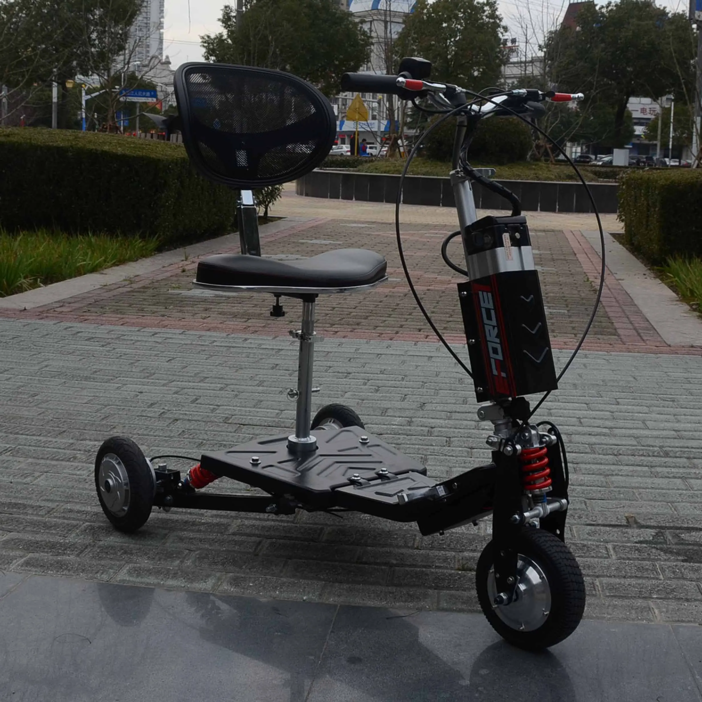 
2020 Electric Wheel Chair Wheelchair Mobility Scooter Brushless Motor with Lithium Battery 