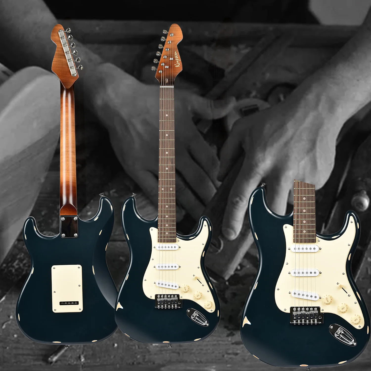 KAYSEN KST800 old-fashioned   vintage electric guitar