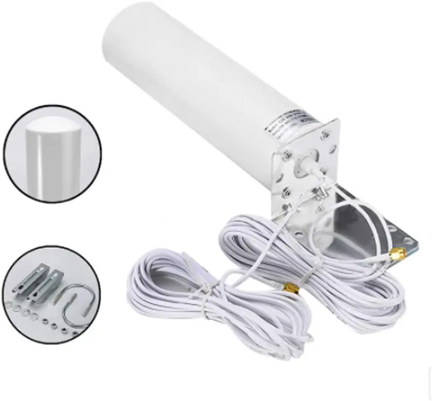 Outdoor High Gain 24 DBI 2g 3g 4g 5g LTE Wifi Cylinder Antenna Mobile Broadband Barrel Omni OEM Cylinder Antenna