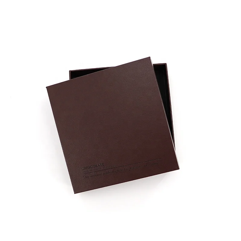 
China Factory Homemade Chocolates Gift Boxes Nice Chocolate Packaging Paper Box 