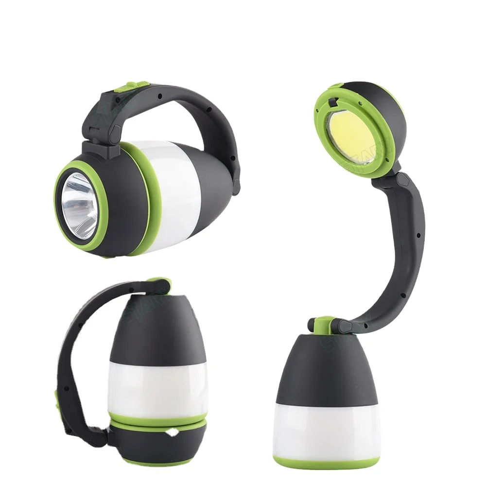 STARYNITE 3 in 1 wireless portable innovation led multifunctional light with desk lamp camping light searchlight