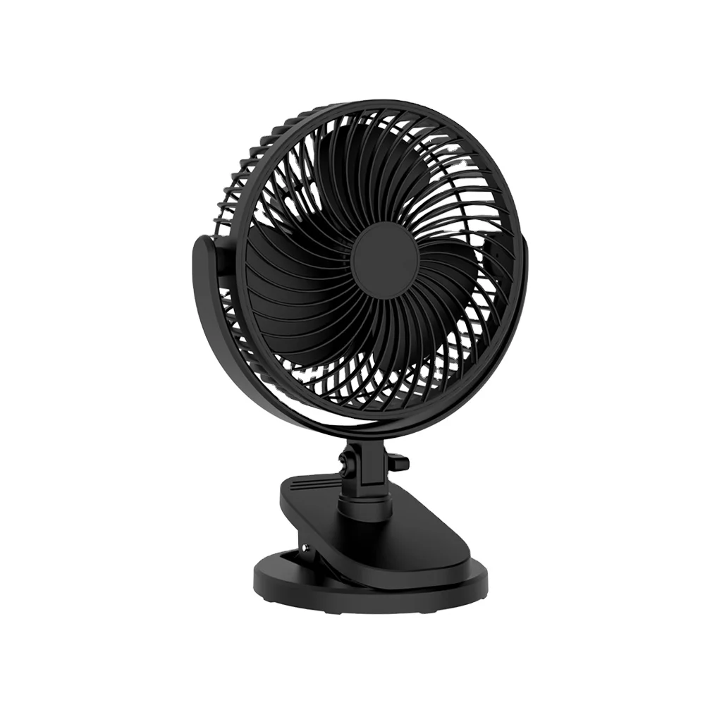 2-in-1 18W High Fan Speed AC Motor Portable Indoor Air Cooler Cooling Mini Desk Table Desktop Tabletop Clip Small Electric Fan