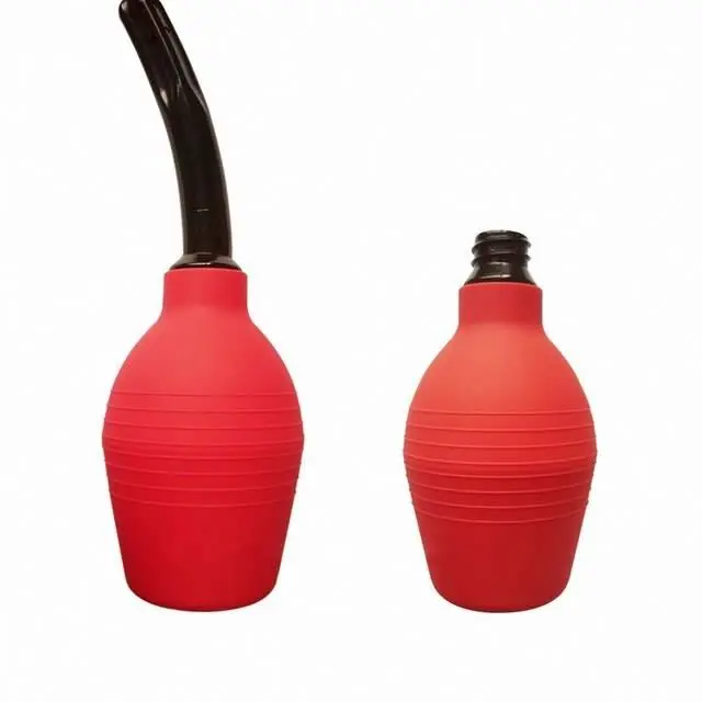 Comfortable rubber vaginal douche,douche syringes for vaginal irrigation anal douche