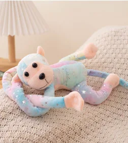 HECION Cute Long Arms Monkey Plush Toy Large Pillow Cute New Year Gift Cotton Big Plush And Stuffed Toy Funny Monkey Toy