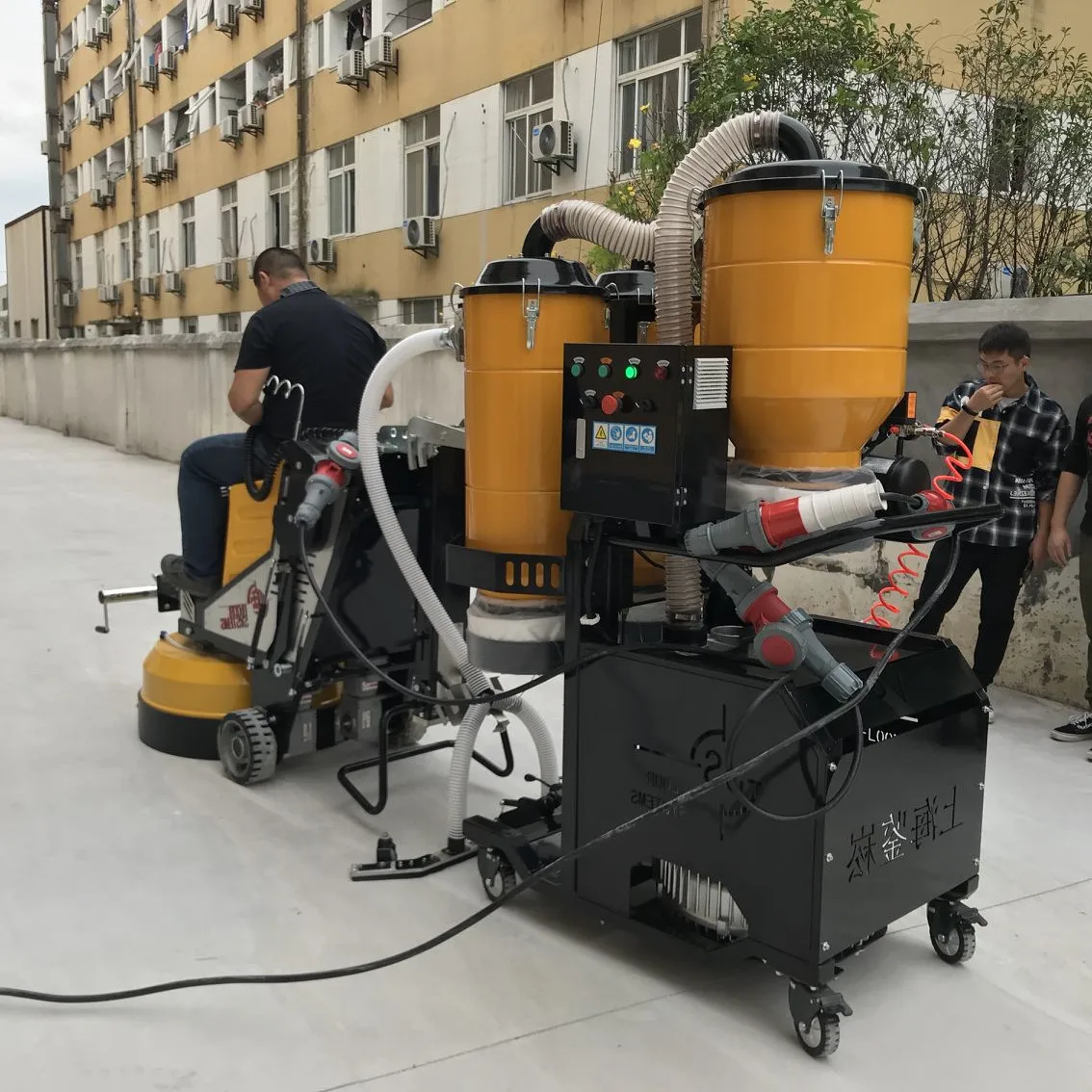 JS FLOOR SYSTEMS V9 Industrial Vacuum cleaner Dust