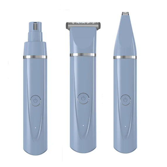 Cutting Pet Trimmer Nail Grinder and Claw Cutter for Dogs Electric Automatic LED Light Stainless Steel Charge IPX7 Small Animals