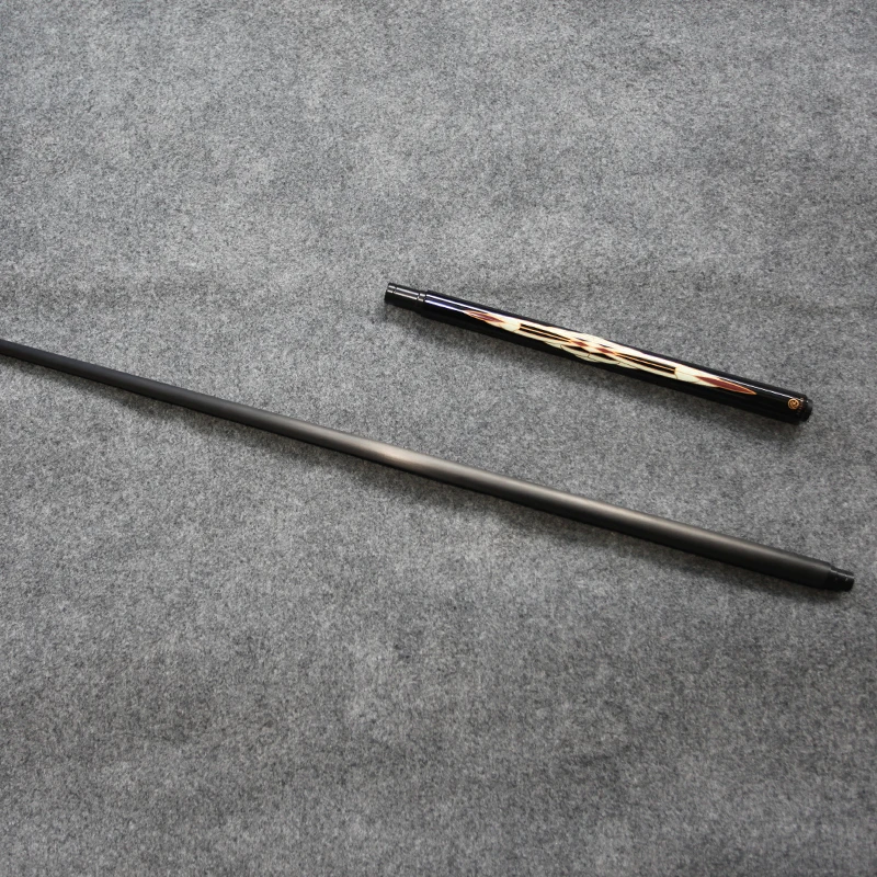 Professional Highly Accurate Graphite Carbon Fiber Cue 12mm Tips Billiards Snooker Pool Cues Stick 58' Length