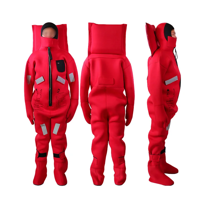 Immersion Suits life-saving appliance IMPA Code 330195 SOLAS MED Approved Insulated Neoprene Type II Immersion Suits