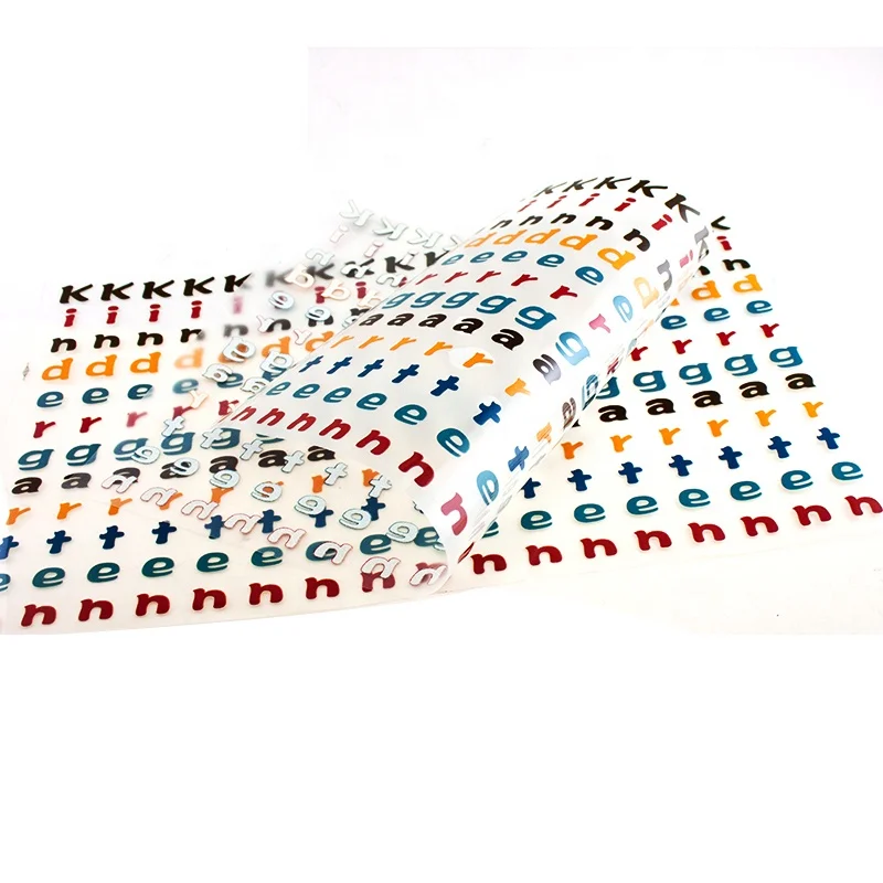 Customized Letters T-shirt Heat Transfer Sticker for Clothing