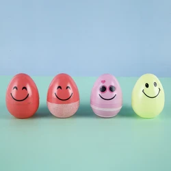 Wholesale custom Amazon can open big Easter eggs 10cm plastic Easter eggs can put candy children holiday surprise toy eggshells