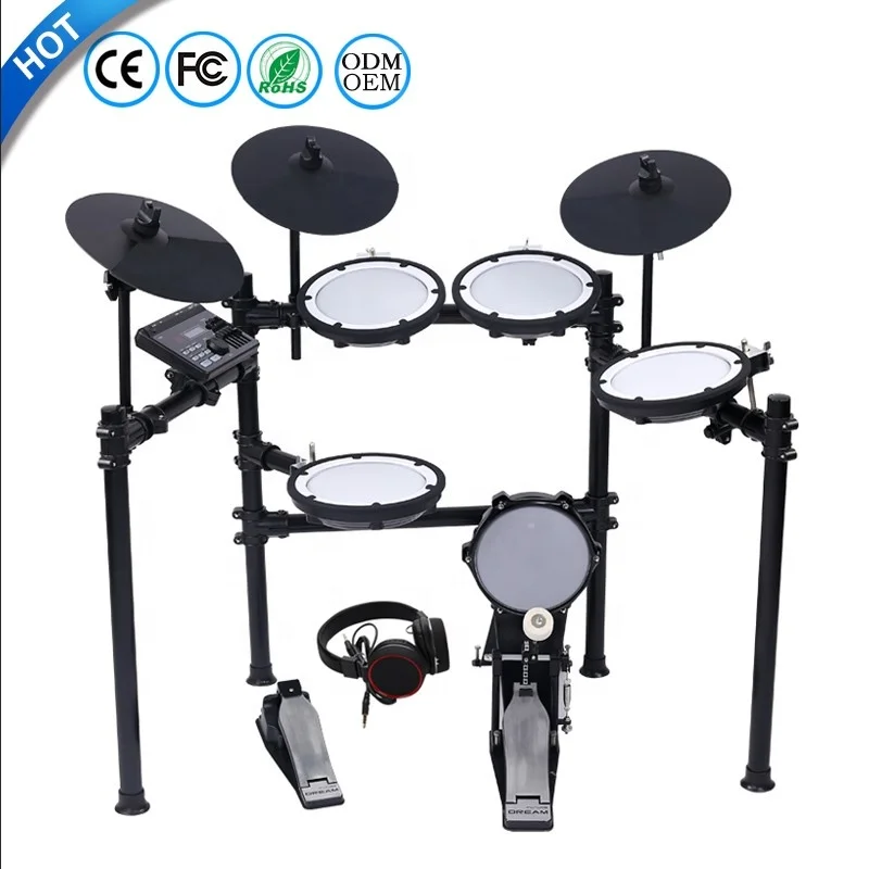 musical instruments drum electronic drum set electric acoustic midi digital drum professional china