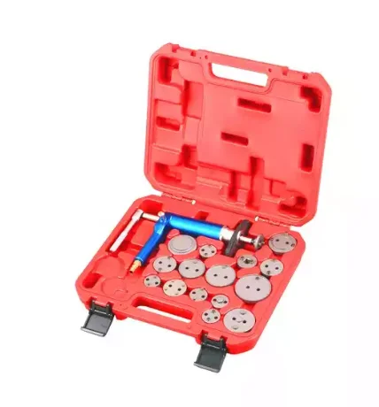 Hot Sale 16PCS 23PCS Air Powered Car Repair Tools Brake Caliper Wind Back Tool kit Pneumatic Brake Sub-pump Adjustment Tool