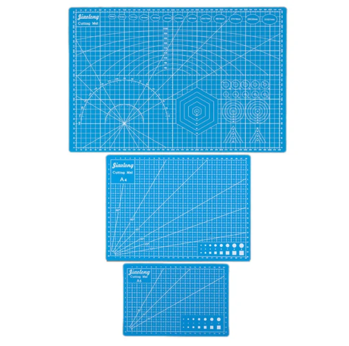 Cutting plate cutting paper double-sided cutting scale paper-cutting art engraving plate 22x30cm A4