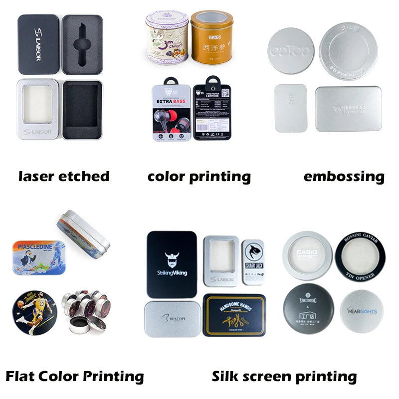 Low MOQ Custom Luxury Tea Tins China Supplier Empty Metal Tea Can For Round Tea Tin Canister Multicolor Tin Box