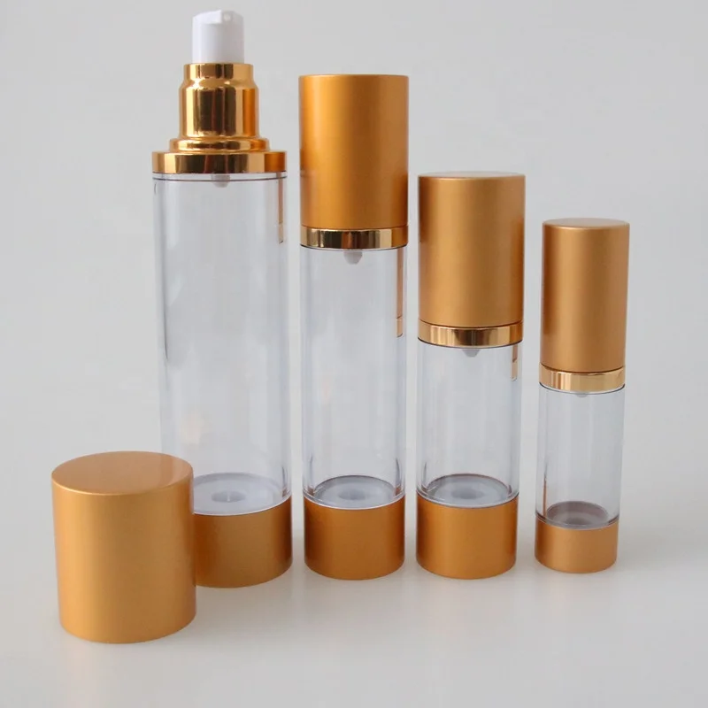 Hot Selling Precision Empty Plastic Airless Spray Lotion Pump Bottles For Skincare