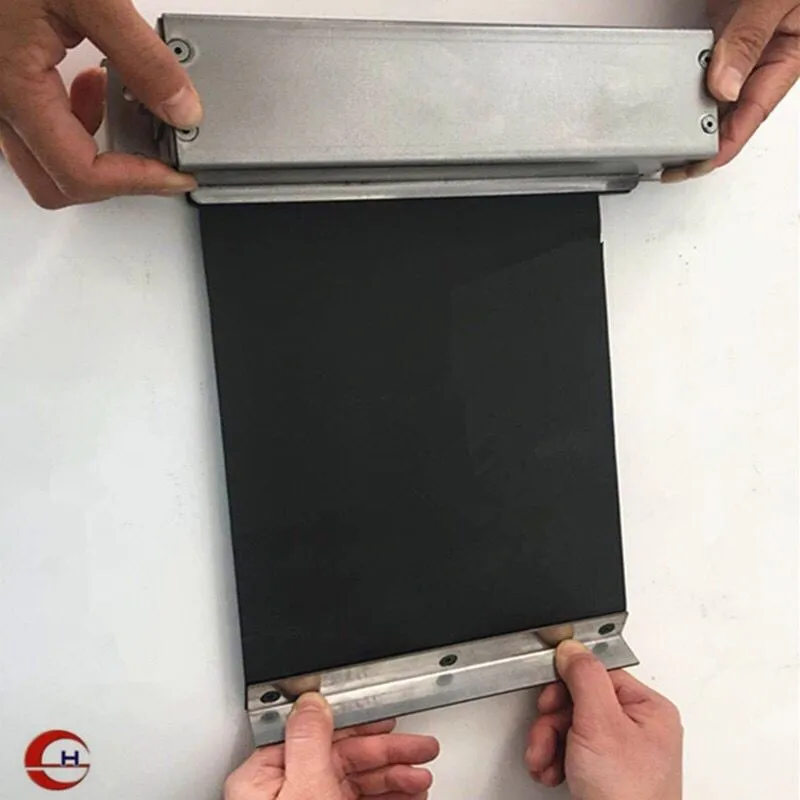 Roll Up Cover Flexible Steel Plate Cover Telescopic Metal Guard Shield