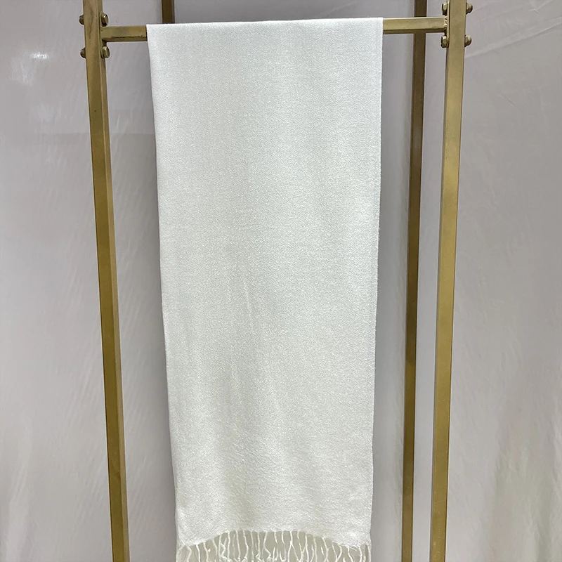 Осенне-зимний новый плотный теплый двусторонний тонкий шарф из искусственного кашемира женский двусторонний кашемировый шарф с принтом из натурального шелка sca