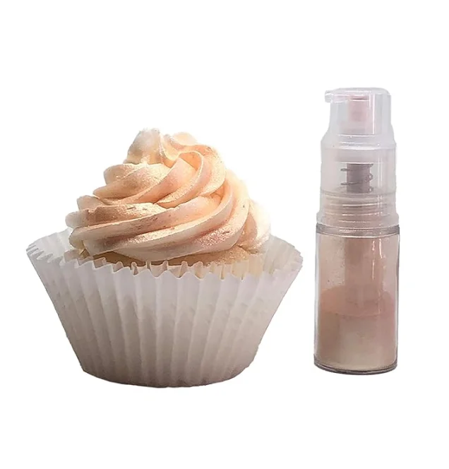 Food Coloring Gold/Silver/Rose Pearl Edible Glitter Luster Dust for Dessert Cakes Cocktail Drinks