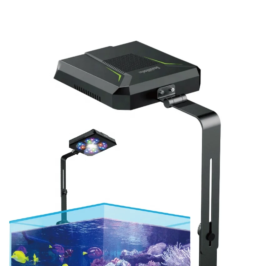 A6-75W Seabillion Marine Aquarium Tank COB LED Clip light full spectrum Lighting lamp 75w For Seawater AC85-240V