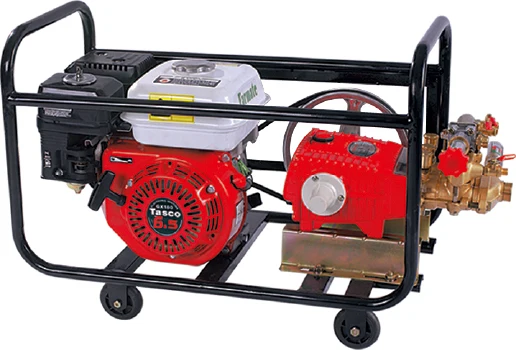 High Pressure Agricultural Power Sprayer With Wheel & Hose Reel&120L Trolley Type Power Sprayer