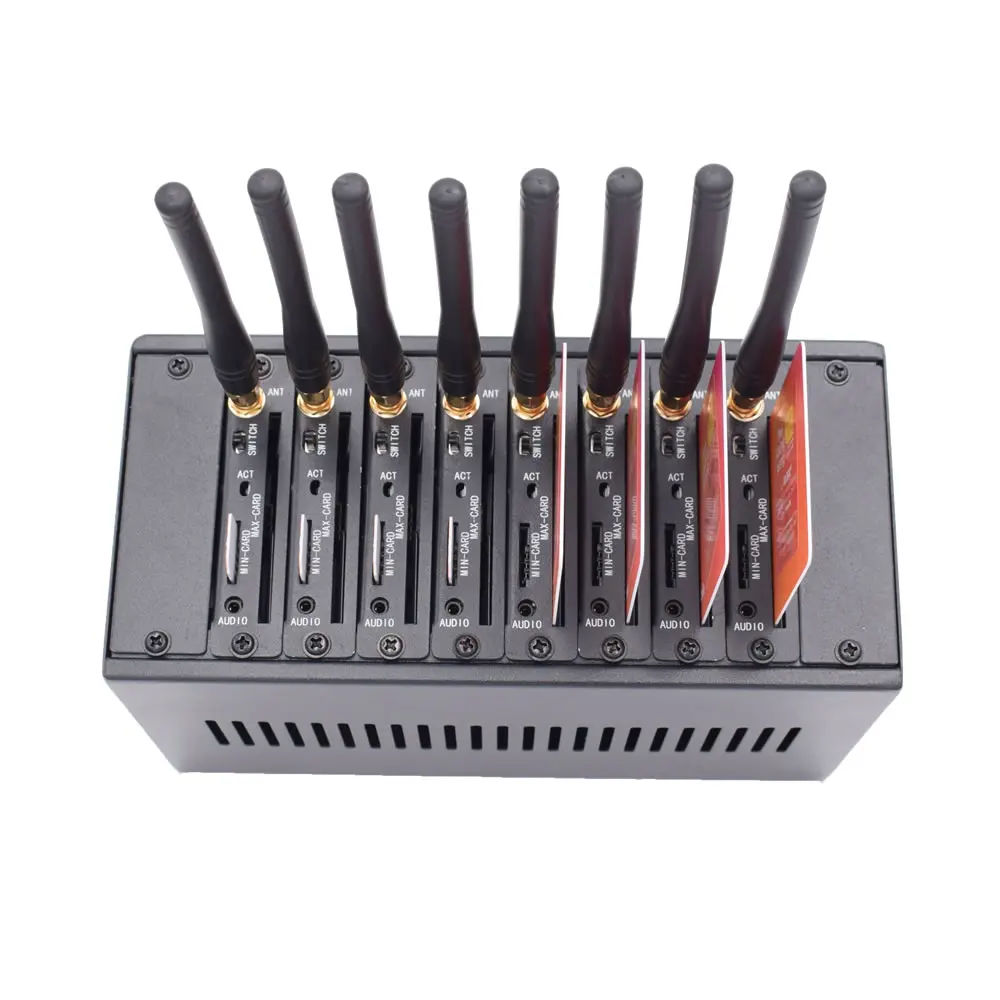 YX быстрая скорость GSM 8 SIM слот массовый SMS модем 4G LTE USB EC25 модуль с IMEI
