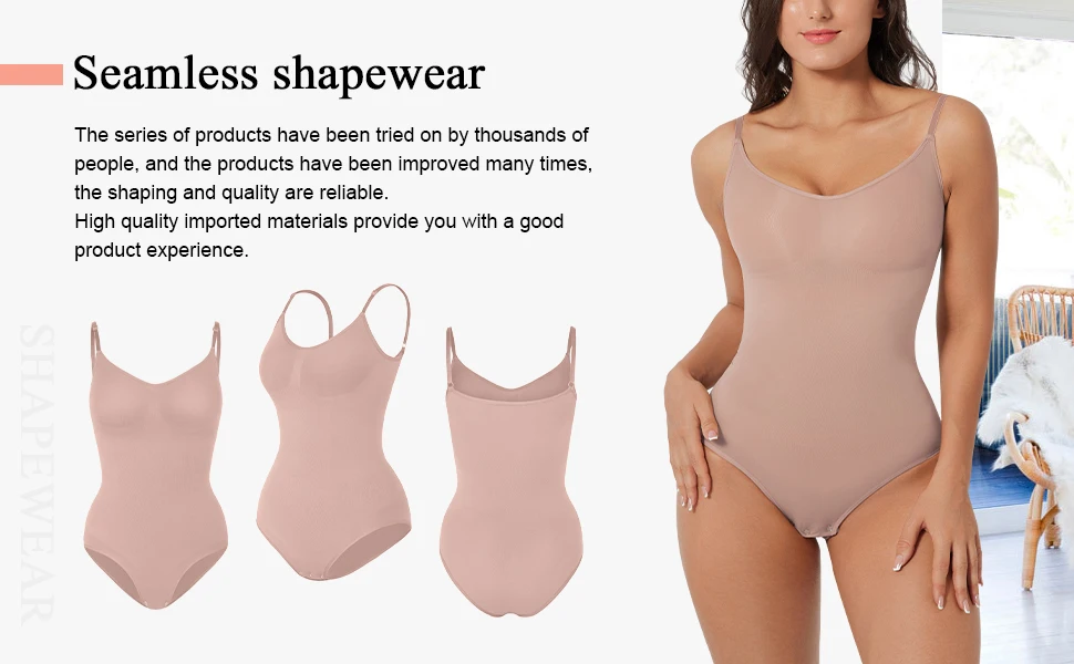 Dropshipping Tummy Control Plus Size Women Shapewear Seamless Butt Lifter Full Body Shaper