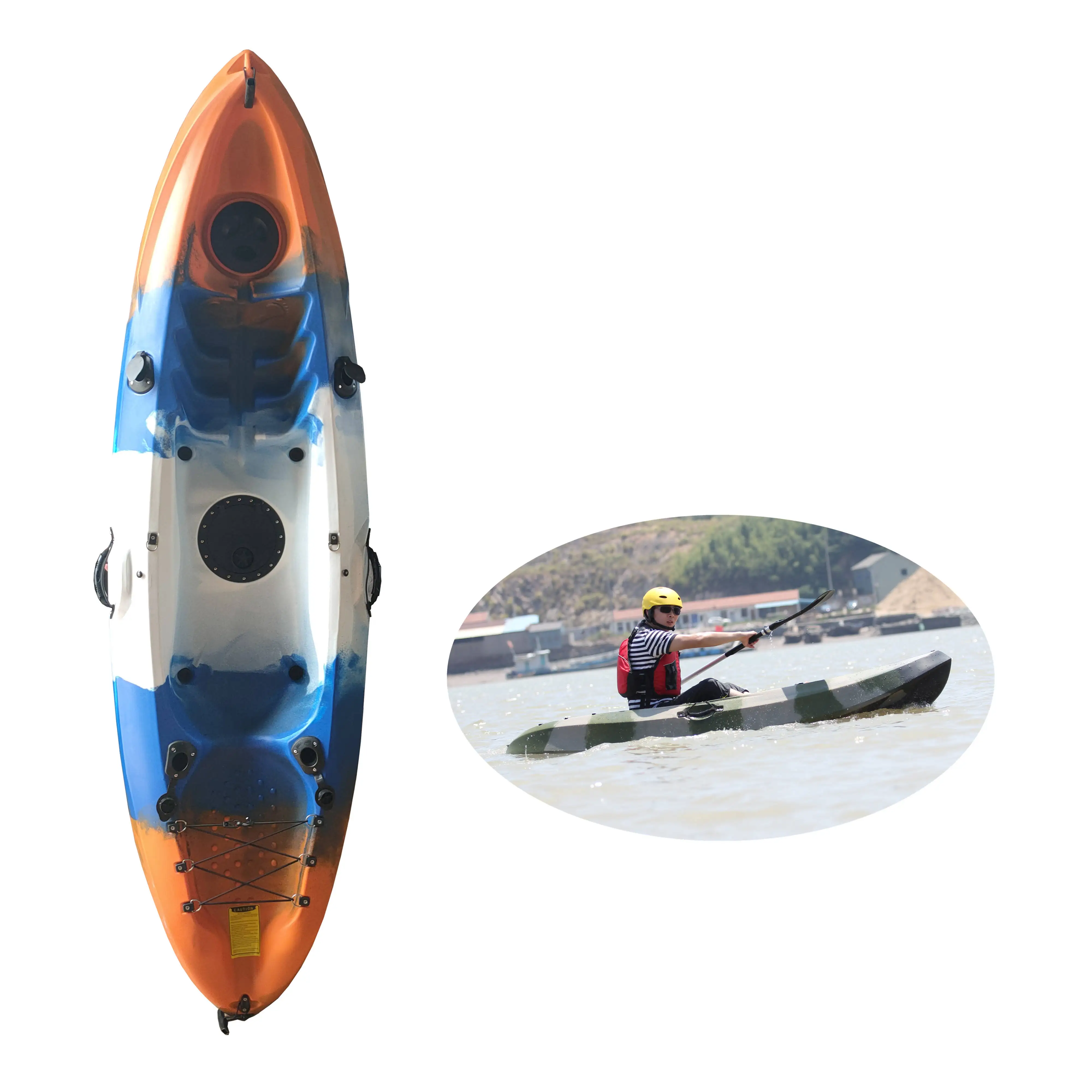 LULUSKY Reasonable Factory Price Recreational Adult Kayak