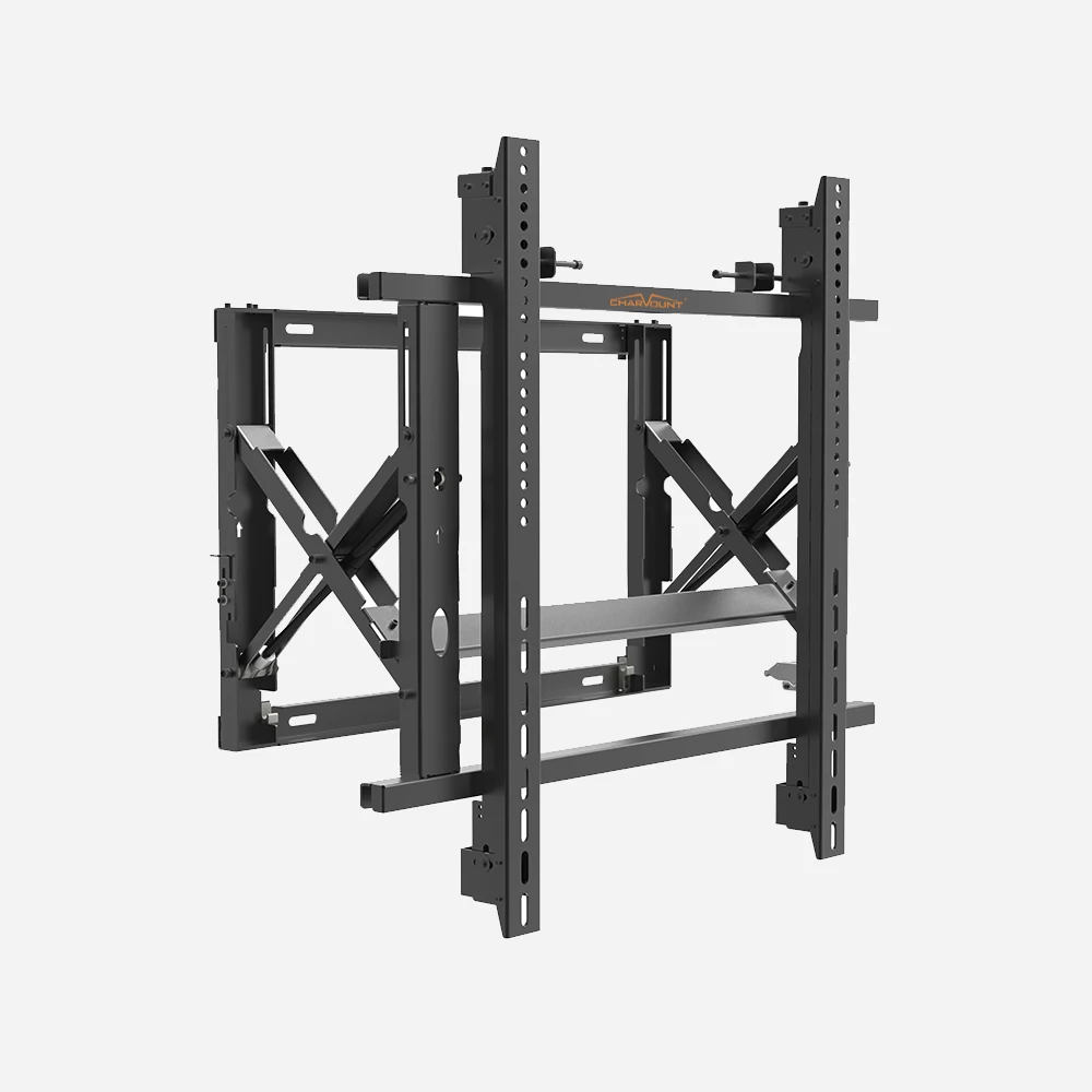 CHARMOUNT оптовая продажа 32-70 дюймов сверхмощный Макс Vesa 600*600 мм видео настенный рекламный дисплей с ЖК-экраном настенное крепление для телевизора